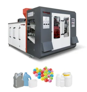 Full Hydraulic Automatic Blow Molding Machine For HDPE 75mm Bicolor Ocean Ball