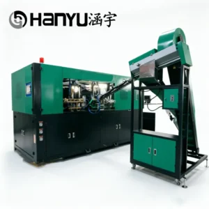 Fully Automatic 4 Cavity PET Plastic Bottle Blow Molding Machine PLC Controlled High Productivity 4000 5000BPH Engine Motor