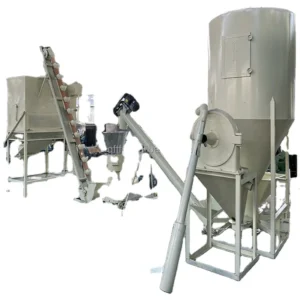 Fully Automatic Feed Pellet Mill Production Line Complete Set of Equipment in One Stop