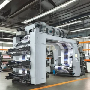 Fully Automatic Flexo Printing Machine for Paper and Plastic Film, Multicolor 2-6 Colors
