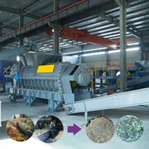 Fully Automatic Horizontal Plastic Shredder Crusher Spiral Crushing Machine
