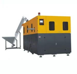 Fully Automatic PET Plastic Bottle Stretch Blow Molding Machine with Pump 500ml 2L Capacity