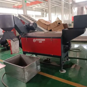 Fully Automatic PP PE Plastic Waste Film Recycling Washing Machine Line with Dewatering Motor and Gearbox