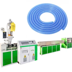 Fully Automatic PVC Soft Pipe Making Machinery Plastic Fiber Reinforced Hose Making Machine Garden Water Hose Extruder