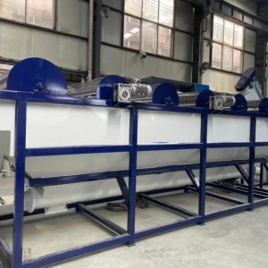 Fully Automatic Plastic Recycling Washing Friction Washer Line with Motor as Core Component