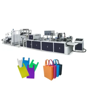 Fully Automatic QT NB700 Plastic Shopping Bag Making Machine High Motor Core Components 380V 220V Voltage