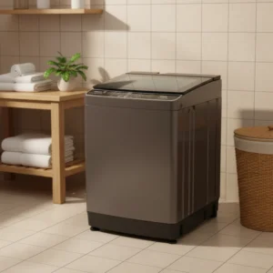 Fully Automatic Single Cylinder Washing Machine with Computer Control and LED Digital Screen Plastic Housing