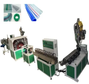 Fully Automatic Single Screw Garden Water Hose Extruding Machine Pvc Fiber Reinforced Hose Extruder Pvc Soft Pipe Making Machine