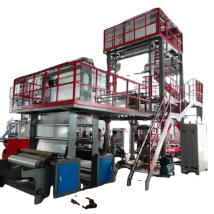 Fully Automatic Three Layer Plastic Polyethylene Blowing Machine Film Blown Machine