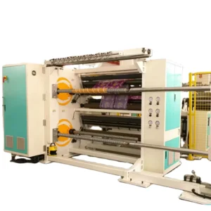 Fully Automatic Turret Slitter Rewinder for Paper Film Laminate Slitting and Rewinding
