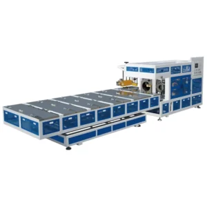 Fully Automatic UPVC/CPVC/HDPE/PPR/LDPE Drip Irrigation Conduit Cable Pipe Belling Machine