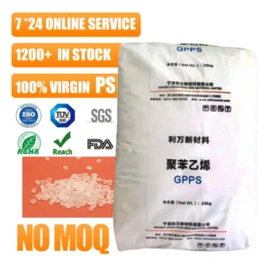 GPPS 535 525 Hips 825 Granules PS Plastic Raw Material Polystyrene Virgin HIPS Granules Resin for Organizer Container