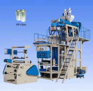 GY-45*2/700 Two Layer PE PP Film Blowing Machine PP Film Extruder for Plastic Film