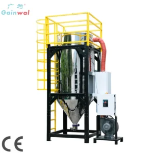 Gainwal CE Standard Euro Plastic Material Standard Hopper Dryer 1600kg