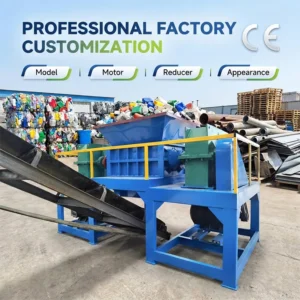 Gas Cylinder Crusher Furniture Grinder Plastic Block Crusher Building Panel Wood Shredder Rubber Crusher Car Shredder Machine