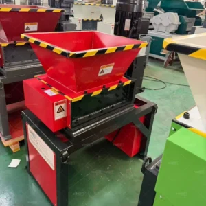 Gearbox Driven Waste Tyre shredder Steel Crusher Twin Shaft shredder Double Shaft Metal shredder