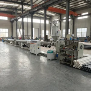 Geerte Single screw PP PVC UPVC Conduit Cable Layflat Sewage Pipe Extruder Plastic Tube Extrusion