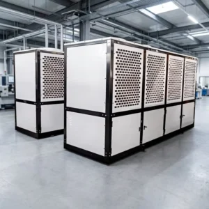 Goldfull Intelligent Control Panel 380V 3.75kW Air Cooled Scroll Chiller R 22 Refrigerant Plastics 1 Year