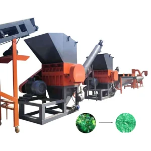 Granulating Production Line Full Automatic Recycle Plastic PP PE Crushing Line Plastic Washing Recycling Machine 3 in 1