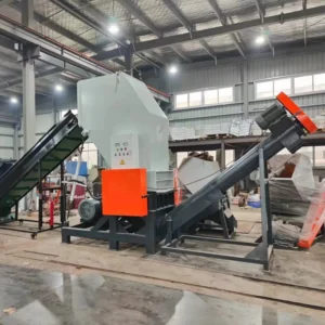 Granulator Machine Pet Plastic Single Screw 300 to 1000kg H 380V for PP PE ABS PVC Waste Plastic Pelletizing
