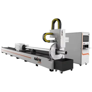 H Beam I Profile Cutter Pipe Cutting Stainless Steel Tube 1kW 1.5kW 2kW Metal Sheet Tube Pipe Fiber Laser Cutting Machine