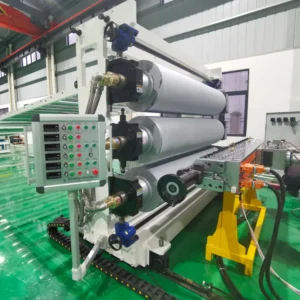 HDPE ABS EPS Car Floor Mat Sheet Making Machine Plastic Extrusion Line 600kg h Capacity