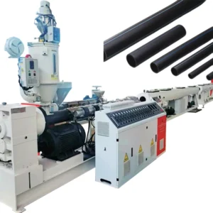 HDPE Black Water Pipe Extrusion Production Line Custom Size High Pressure PE Pipe Making Machine