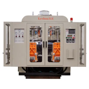 HDPE PE 1 Litre Double Station Extrusion Blow Molding Machine