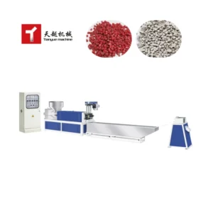 HDPE PE PP LDPE PP PE PS Single Screw Pelletizing Extruder Pelletizer Line Double Granulators Waste Plastic Recycling Machine