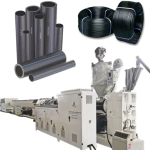 HDPE PE Water Supply and Drainage Pipe Extrusion Line Corrosion Resistant Polyethylene Pipe Making Machine