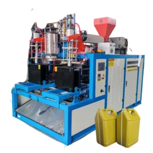 HDPE PP Plastic Laundry Liquid Shampoo Lotion Hand Washing Soap Detergent Bottle Making Extrusion Blow Molding Machine