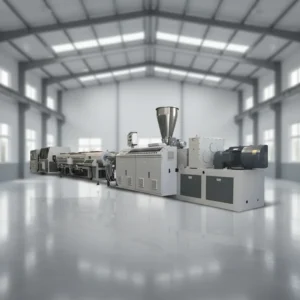 HDPE Pipe Extruder Machine 80kW for 20-1200mm LDPE PE PP Twin Screw Engine Gearbox Bearing Motor Long Service Life