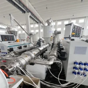 HDPE Pipe Making Machine Single Screw LD PE Plastic Extruder with Pump & Motor Automatic Equipment