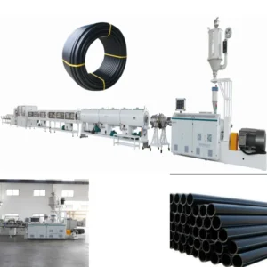 HDPE Pipe Making Machine Single screw LD PE Plastic Extruder Pump Motor High Efficiency Automatic Energy Saving Engine Profile