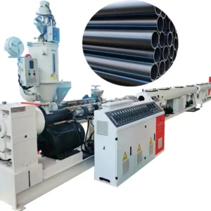 HDPE Plastic Pipe Extrusion Line High Speed Pipe Making Machine