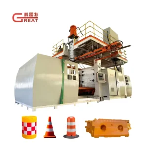 HDPE Plastic Production Line Machine for Road Plastic Water Filled Safety Barriers Fence Crash Bar Blow Molding Machine