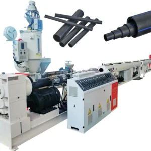 HDPE Water Pipe Extrusion Production Line 20 110mm PE Black Water Supply Pipe Making Machine