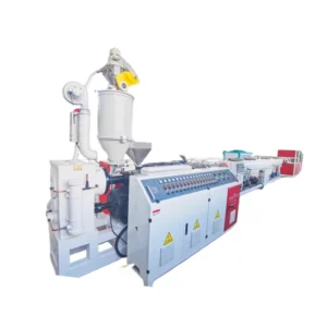 HDPE Water Supply Single-Screw Extruder Pipe Machine 65mm Screw Diameter 45KW Power Full Set Wire Pelletizing
