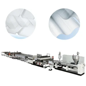 HOLLOW SHEET PROFILE PC GRECA EXTRUSION MACHINE