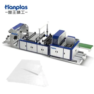 HP TF Hanplas High Speed Three Four Five Folding Plastic Bag Making Machine
