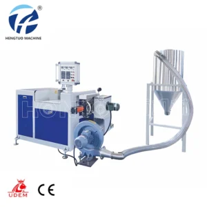 HT-75 Small Extruder New Model PLC Controller Air Cooling Film Plastic Washing Recycling Pelletizing Machine