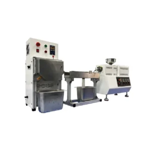 HT SE 01 Laboratory Single Screw Extruder High Precision Plastic Melt Extrusion Equipment with Cooling Pelletizing Unit