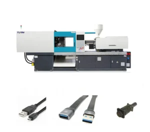 HTY 100 Mini Horizontal Hydraulic PLC PET Injection Molding Machine High Productivity New Model