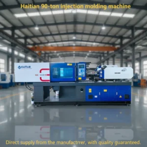 Haitian MA90 Tons Automatic Hydraulic Horizontal Plastic Injection Molding Machine Small PET PC PP ABS Pressure Vessel PLC