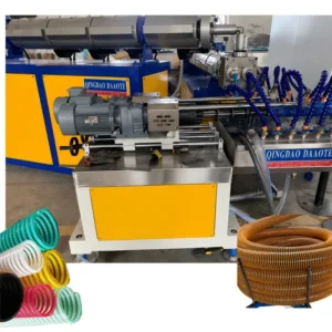 Hard PVC Ribbed Soft PVC PU Spiral Hose Extrusion Line Three Layers PVC Flexible Pipe Production Machine
