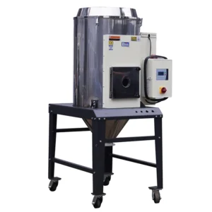 Heat Preservation Type Industrial Hot Air Extruder Plastic Vertical Hopper Dryer