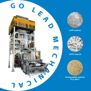 Heavy Duty 2 Layer HDPE Blown Film Production Line for Industrial Plastic Film and Heavy Packaging