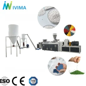 Heavy Duty Continuous Operation General Purpose Double screw Counter rotating PVC Compounding Extruding Pelletizing Pump Motor