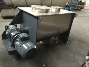 Heavy Duty Horizontal Mixer Suitable for Rubber Plastic Chemical Materials Masterbatch Dry Powder and Solid-Liquid Mixing