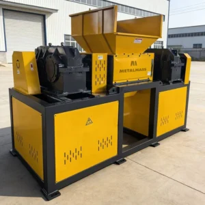 Heavy Duty Industrial Metal Tire Plastic Drum Wooden Pallet Shredder Machine Scrap Crusher Tin Can Shredder